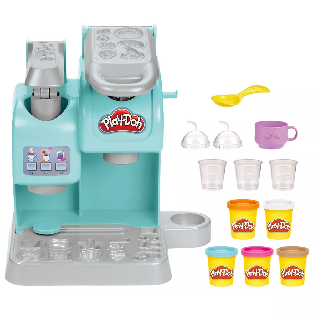 Play-Doh Hasbro Kitchen Creations Colorful Cafe Kids Kitchen Playset
