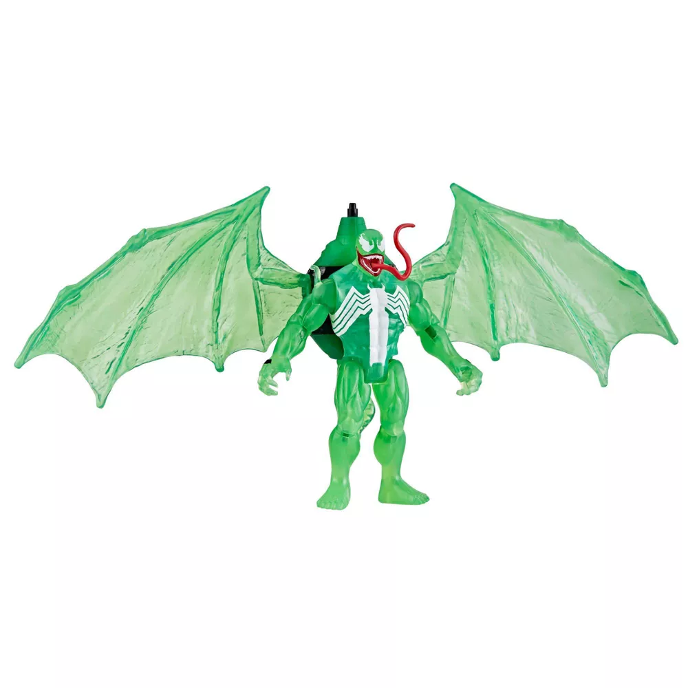 Hasbro Marvel Spider-Man Epic Hero Web Splashers Green Symbiote Hydro Wing Blast