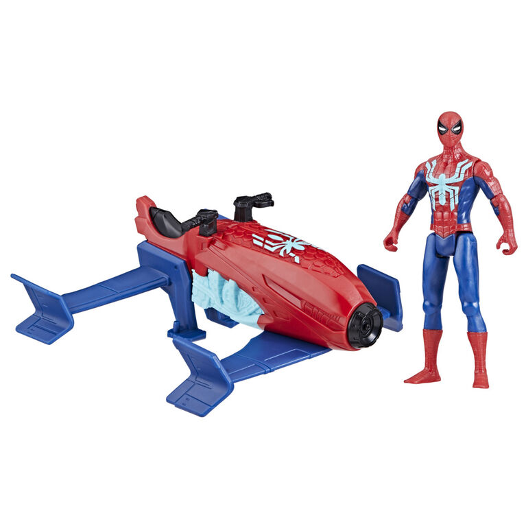 Hasbro Marvel Spider-Man Epic Hero Web Splashers Hydro Jet Blast