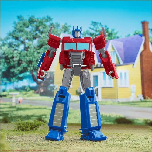 Transformers Hasbro Earthspark Optimus Prime Warrior Action Figure