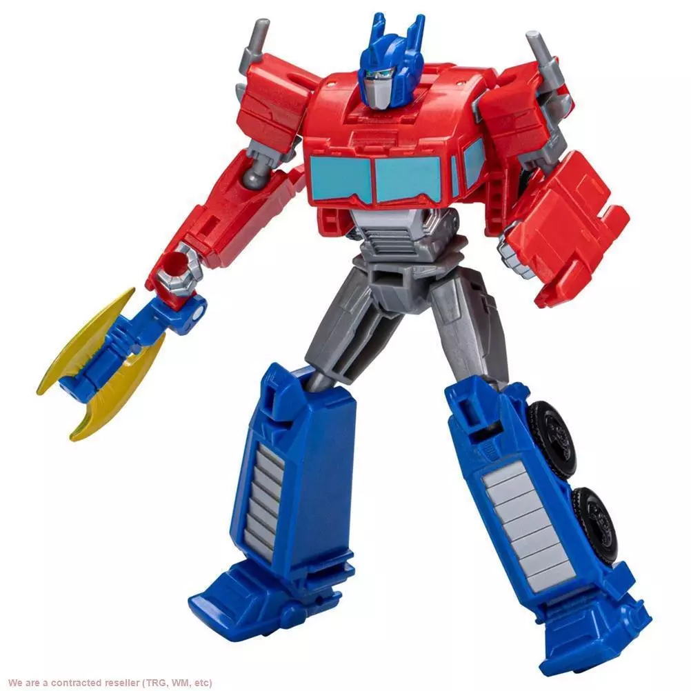 Transformers Hasbro Earthspark Optimus Prime Warrior Action Figure