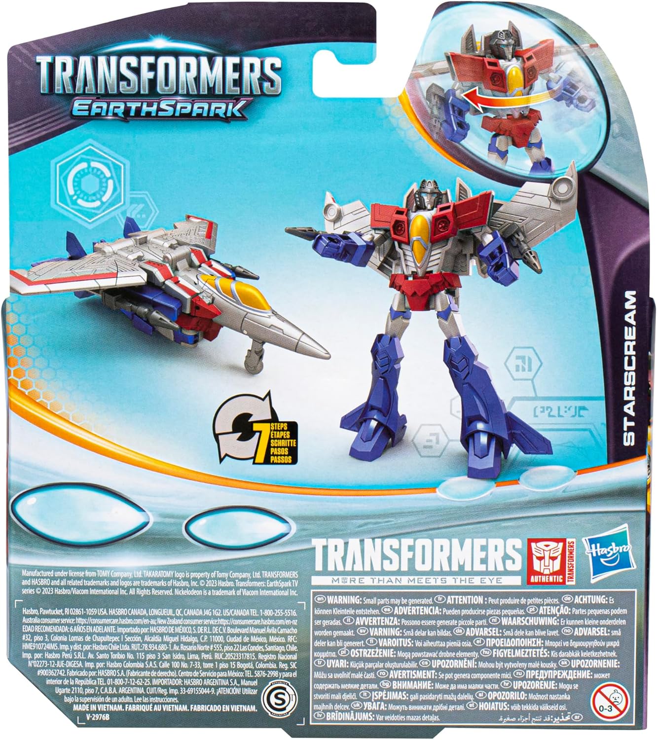 Transformers Hasbro EarthSpark Starscream Action Figure