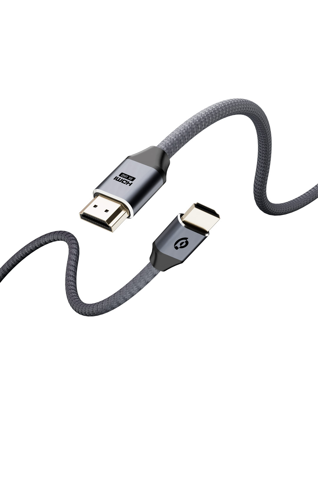 Powerology 8K HDMI to HDMI Braided Cable 3M - Grey
