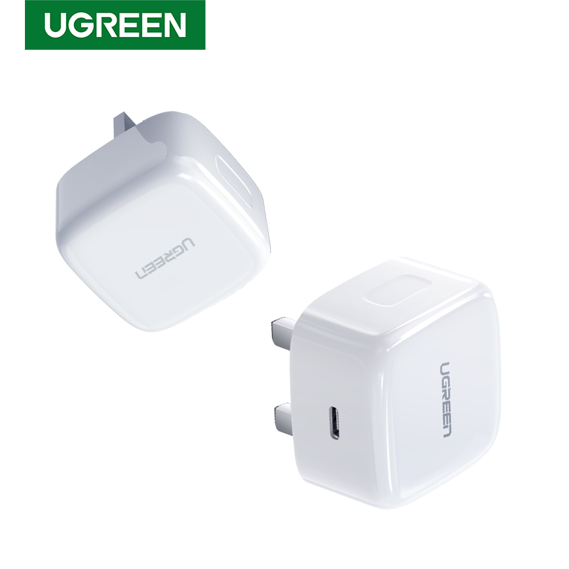 UGREEN 60451 PD 20W Fast Charger UK (White) CD137