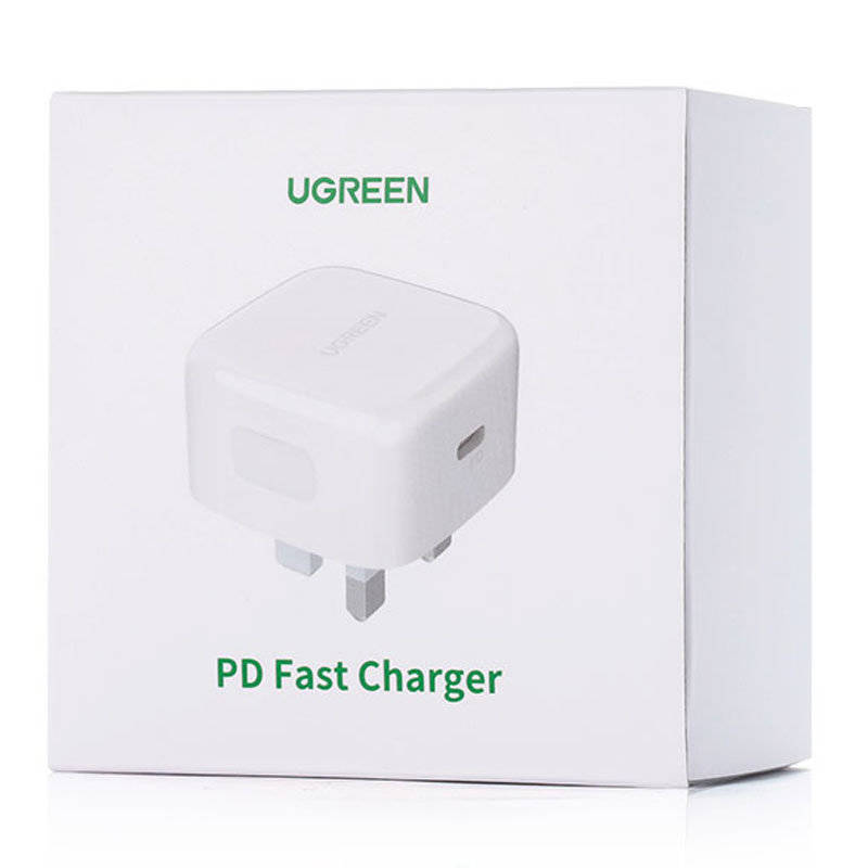UGREEN 60451 PD 20W Fast Charger UK (White) CD137