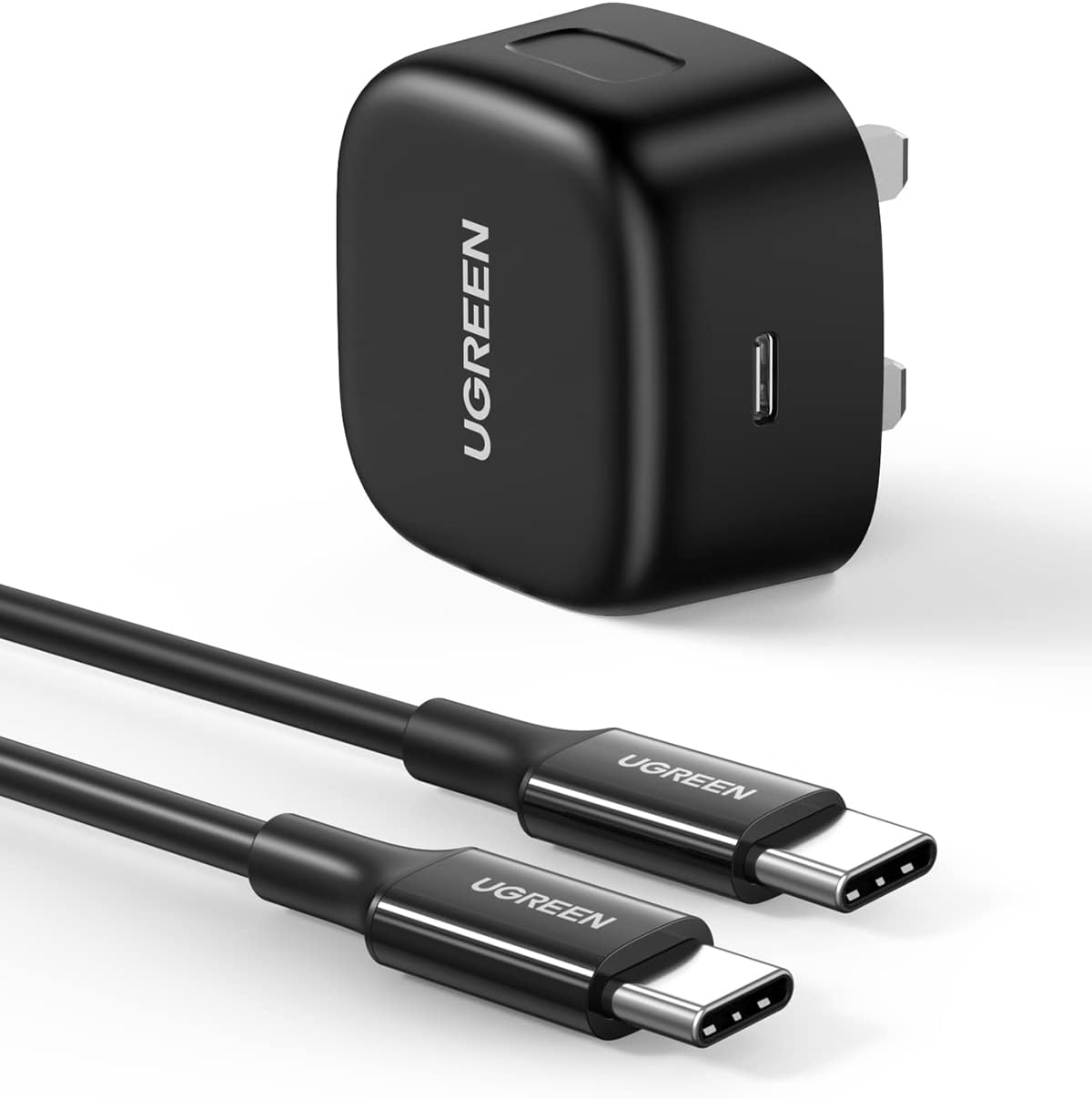 UGREEN 50577 PD 25W Fast Charger + USB Cable UK CD250