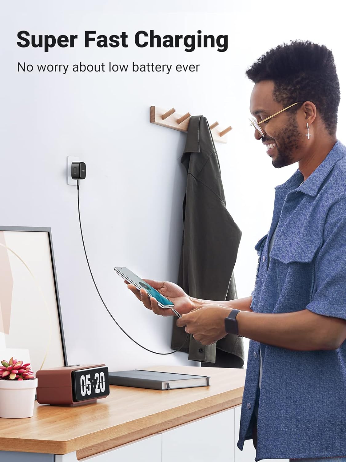 UGREEN 50577 PD 25W Fast Charger + USB Cable UK CD250