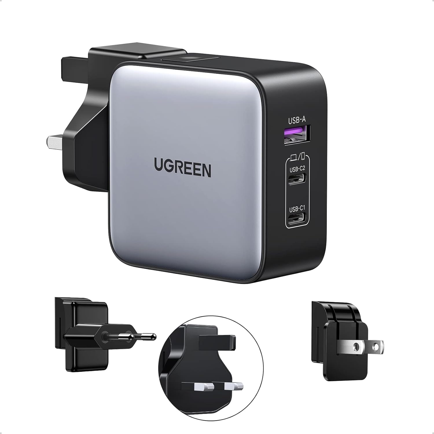 UGREEN 90409 GaN 65W Fast Charger (3-Port) CD296