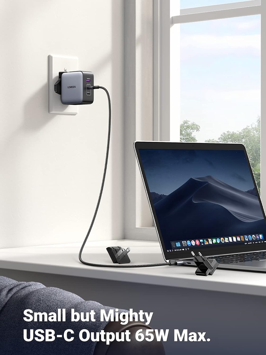 UGREEN 90409 GaN 65W Fast Charger (3-Port) CD296