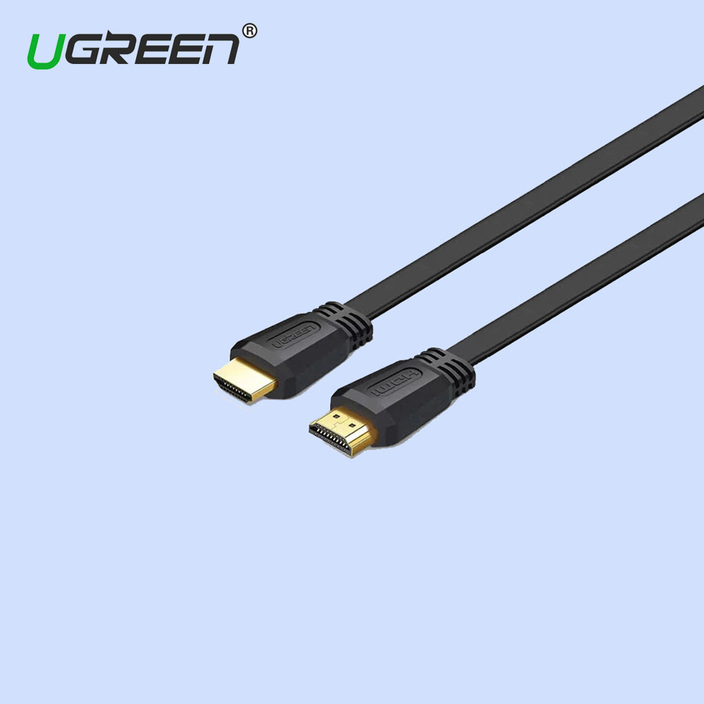 UGREEN 70159 HDMI Flat Cable 2m ED015 - Black