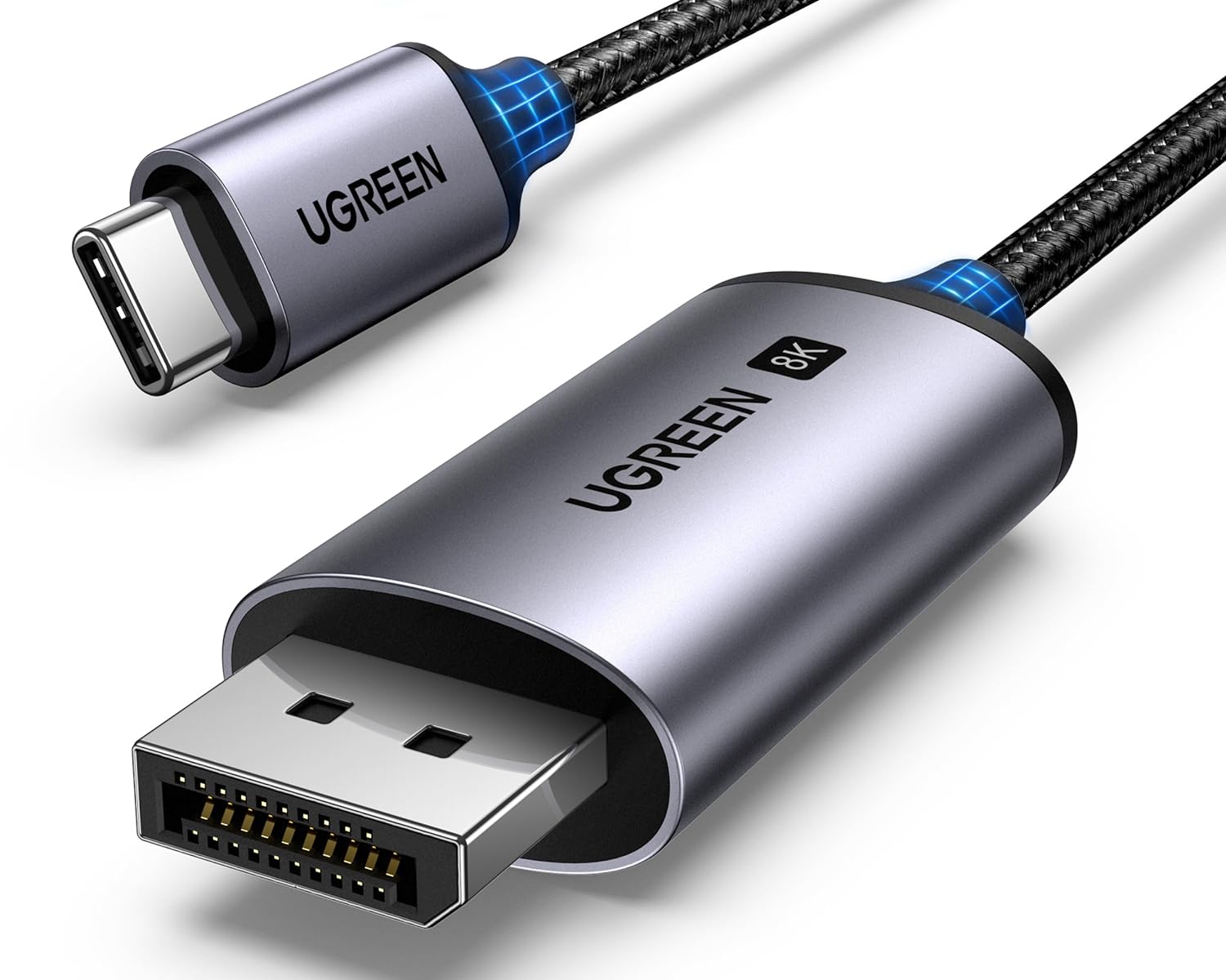 UGREEN 25157 USB-C to Display Port 8K Cable 1m CM556