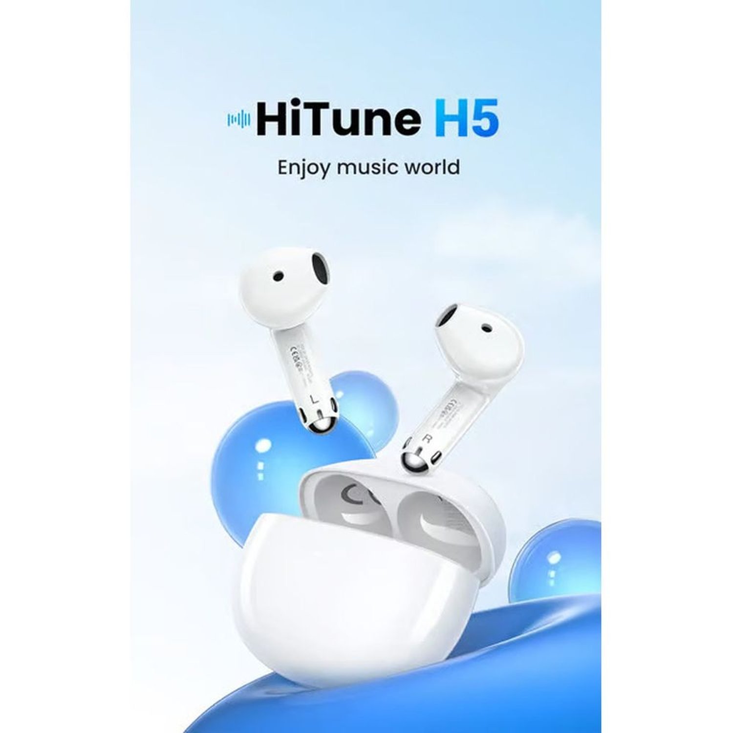 UGREEN 15612 HiTune H5 True Wireless Earbuds WS201 - White