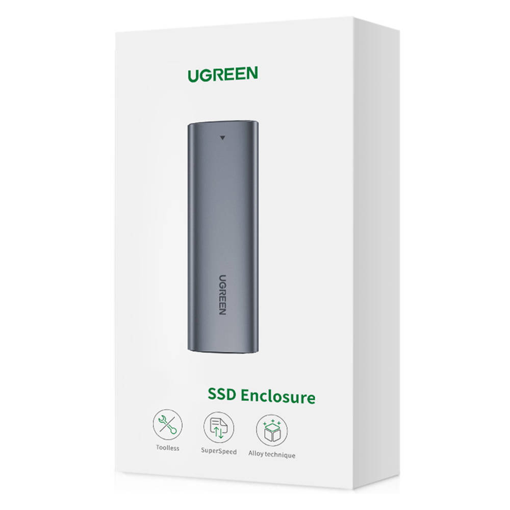 UGREEN 10903 USB-C to M.2 NGFF 5G Enclosure A TO C Cable 50cm CM400