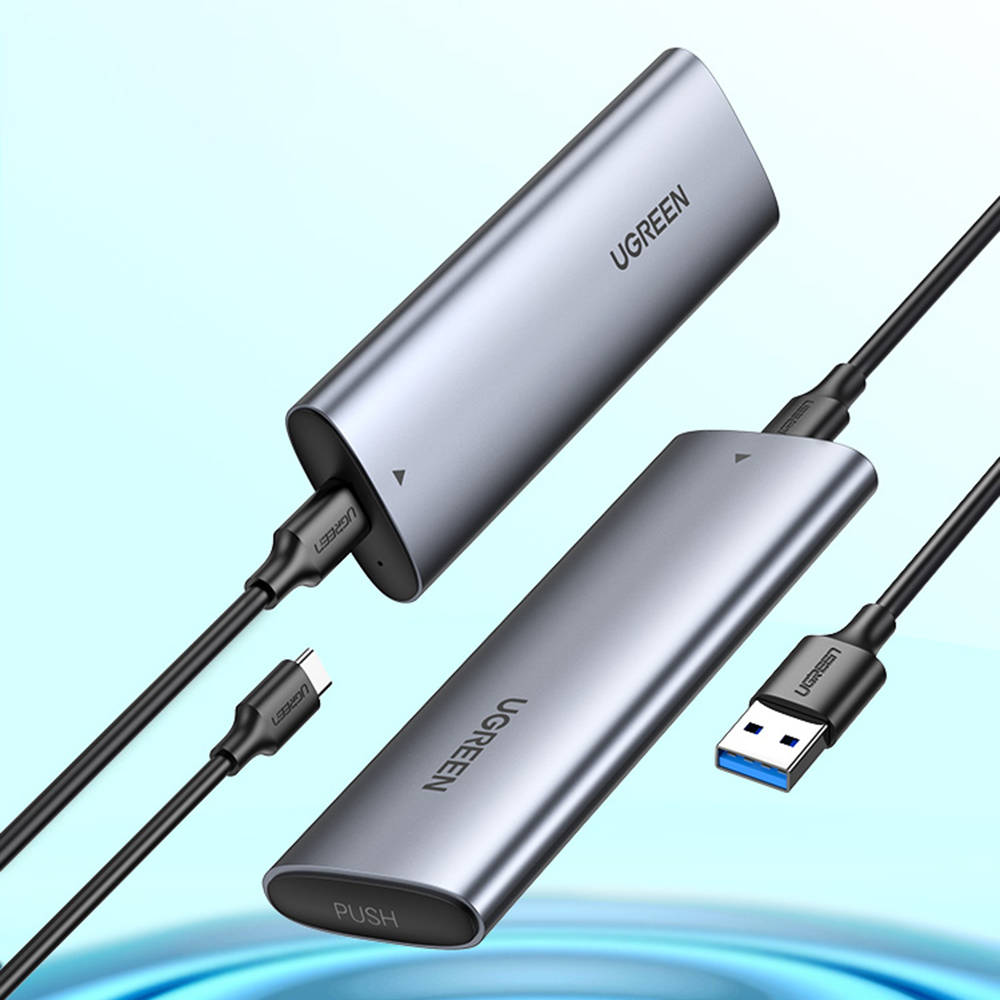 UGREEN 10903 USB-C to M.2 NGFF 5G Enclosure A TO C Cable 50cm CM400