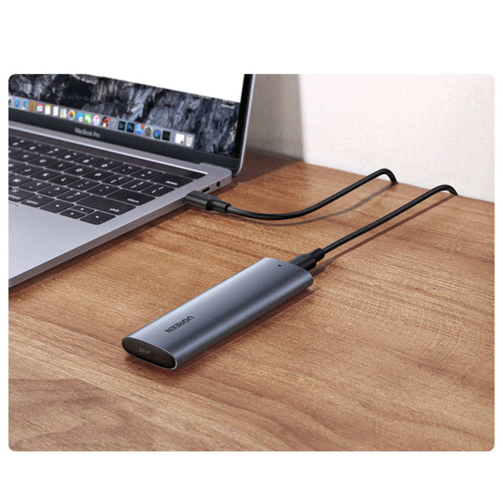 UGREEN 10903 USB-C to M.2 NGFF 5G Enclosure A TO C Cable 50cm CM400