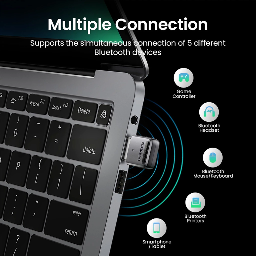 UGREEN 80890 Bluetooth 5.0 USB Adapter CM390