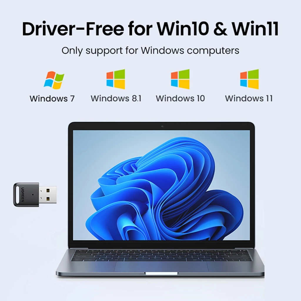 UGREEN 80890 Bluetooth 5.0 USB Adapter CM390