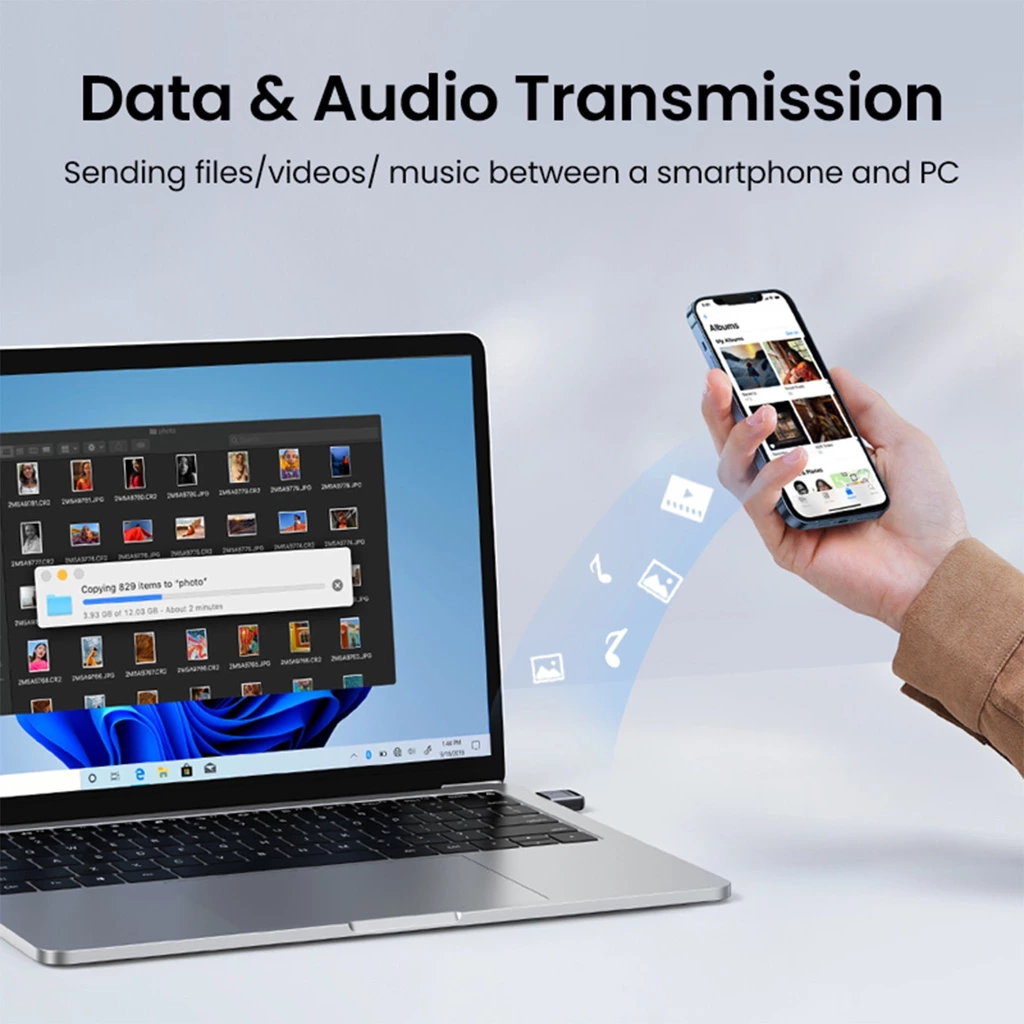 UGREEN 80890 Bluetooth 5.0 USB Adapter CM390