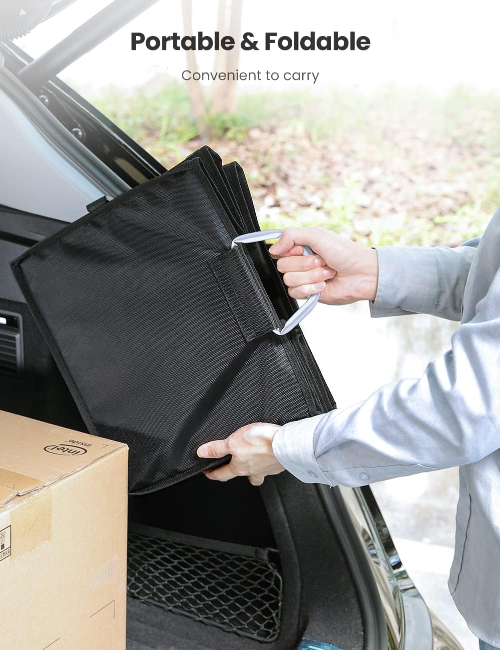 UGREEN 80710 Car Trunk Organizer 55L Oxford + Aluminium Alloy LP256