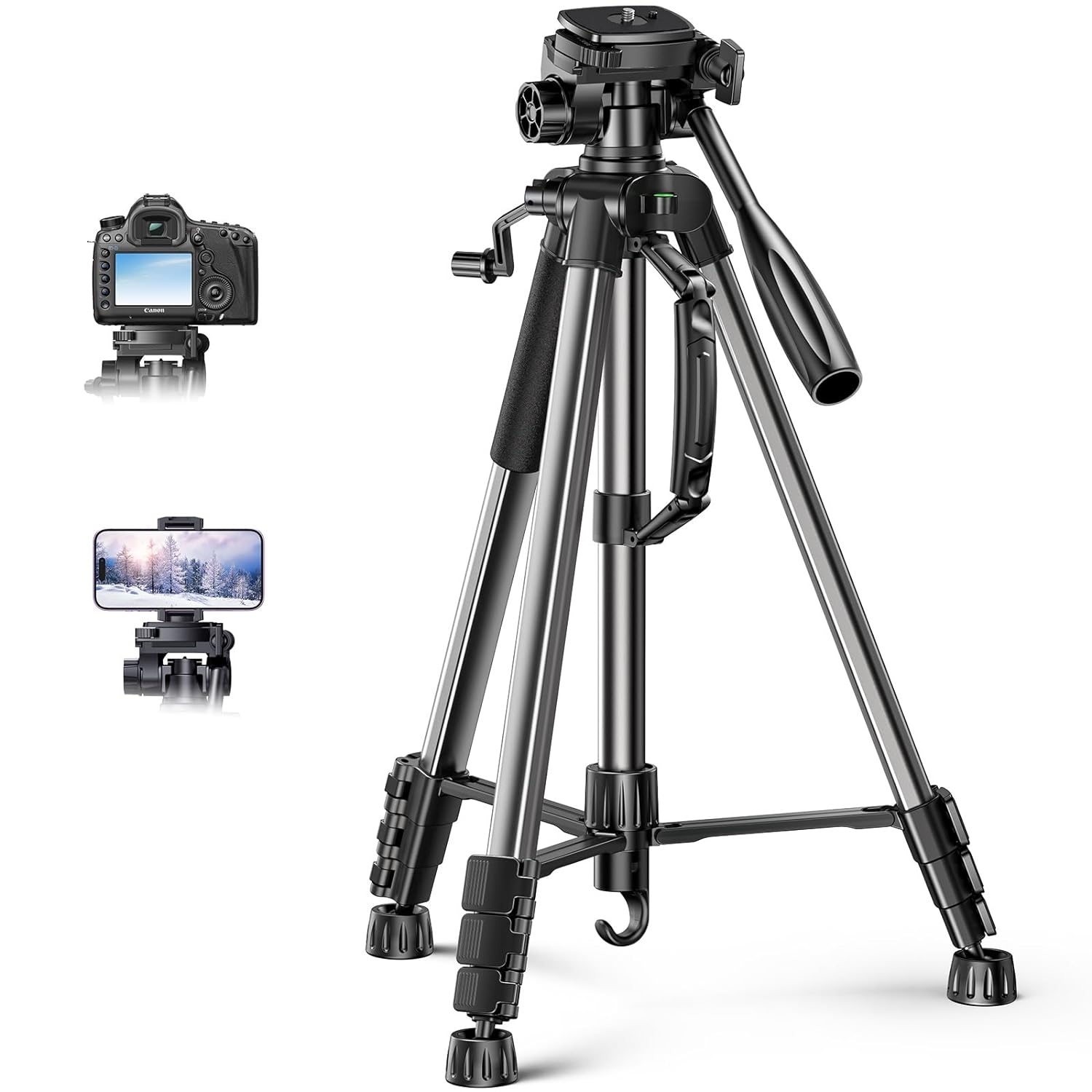 UGREEN 15187 Professional Tripod for Phone & Camera LP661