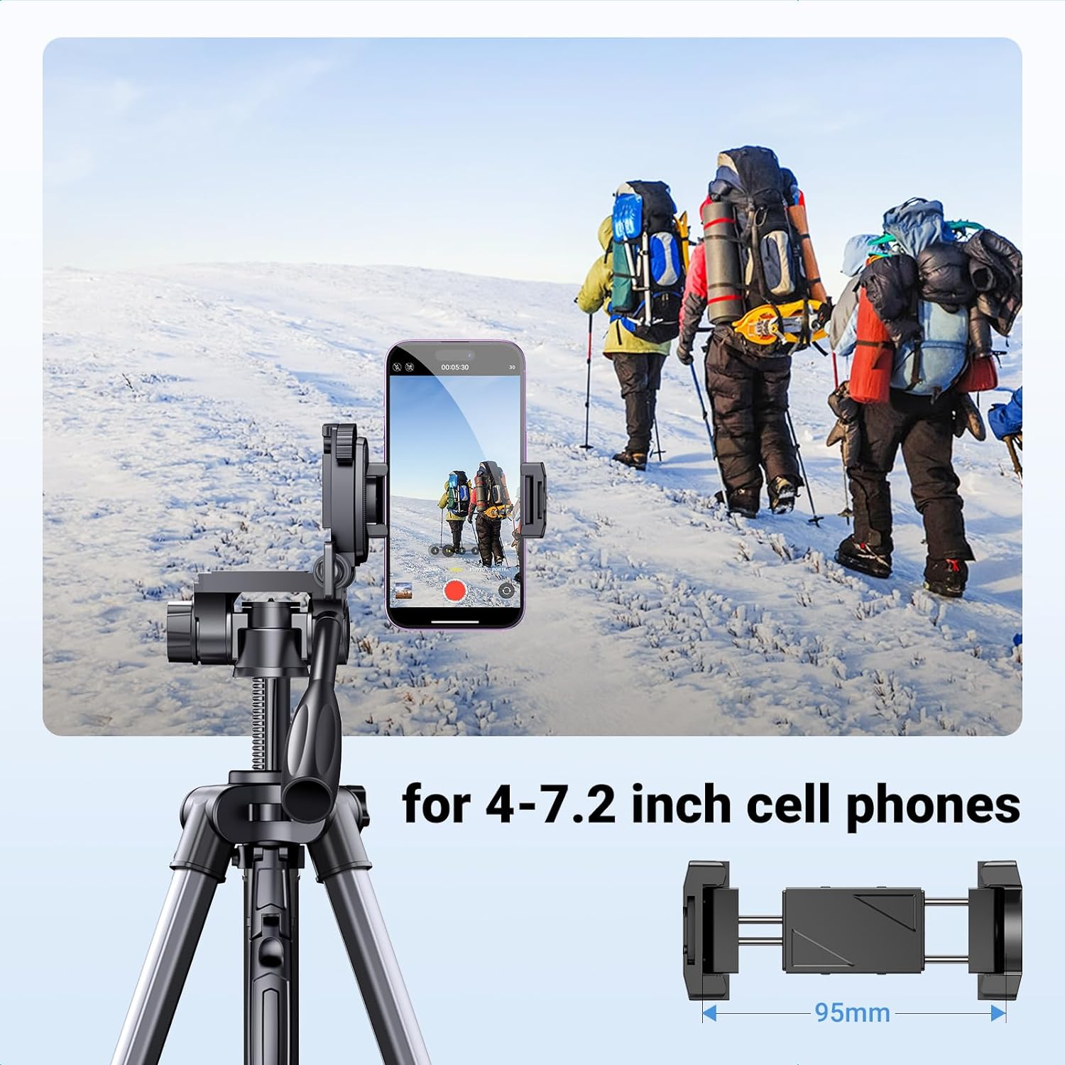 UGREEN 15187 Professional Tripod for Phone & Camera LP661