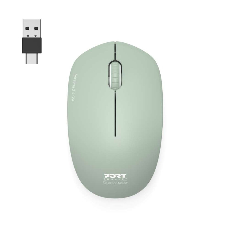 Port Design Silent Mouse Wireless - Olive