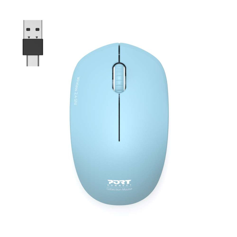 Port Design Silent Mouse Wireless - Azur