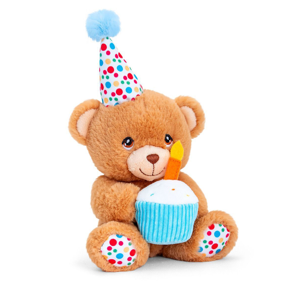 Keel Toys 15cm Keeleco Happy Birthday Bear