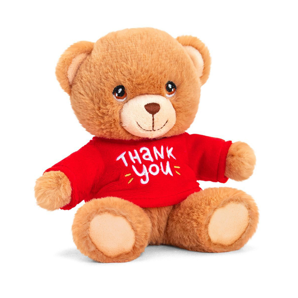 Keel Toys 15cm Keeleco Thank You Bear