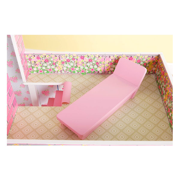 Plum Tillington Wooden Doll House With Wooden Accessories