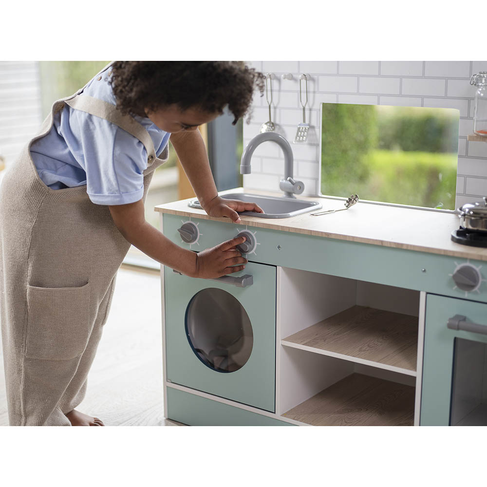 Plum 2-in-1 Wooden Street Food Truck & Kitchen Playset