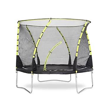 Plum Whirlwind Black & green 10ft Trampoline & enclosure