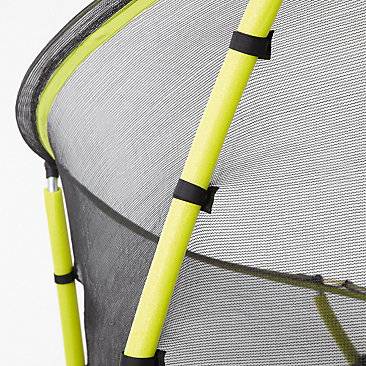 Plum Whirlwind Black & green 10ft Trampoline & enclosure