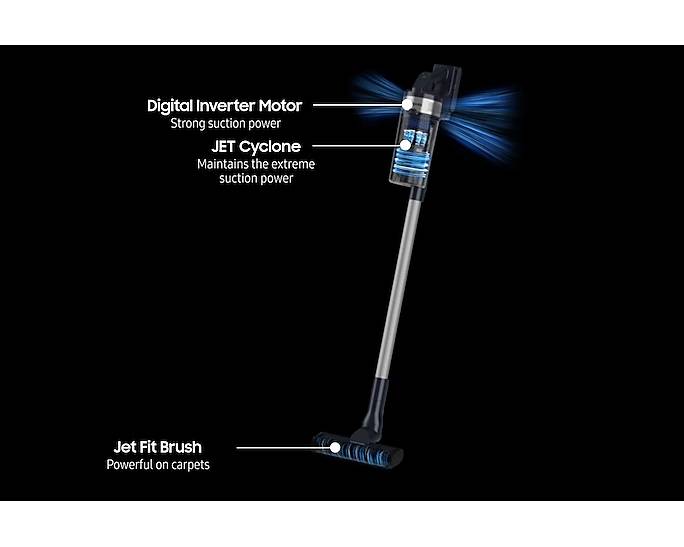 Samsung Vacuum Cleaner 410W Jet Stick 60 Cordless Violet