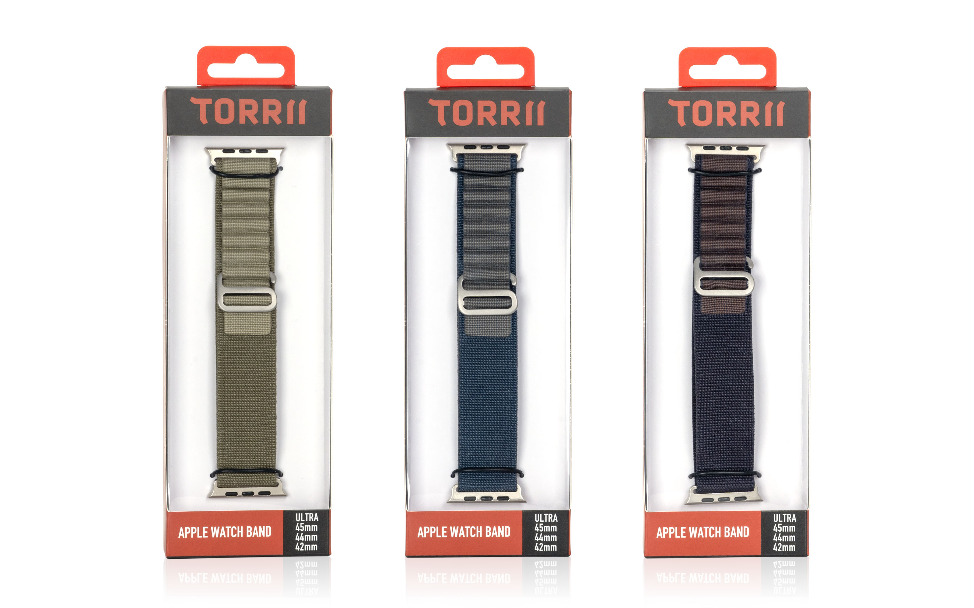 Torrii Solar Band For Apple Watch 42mm/44mm/45mm/ULTRA(49mm) – Slate