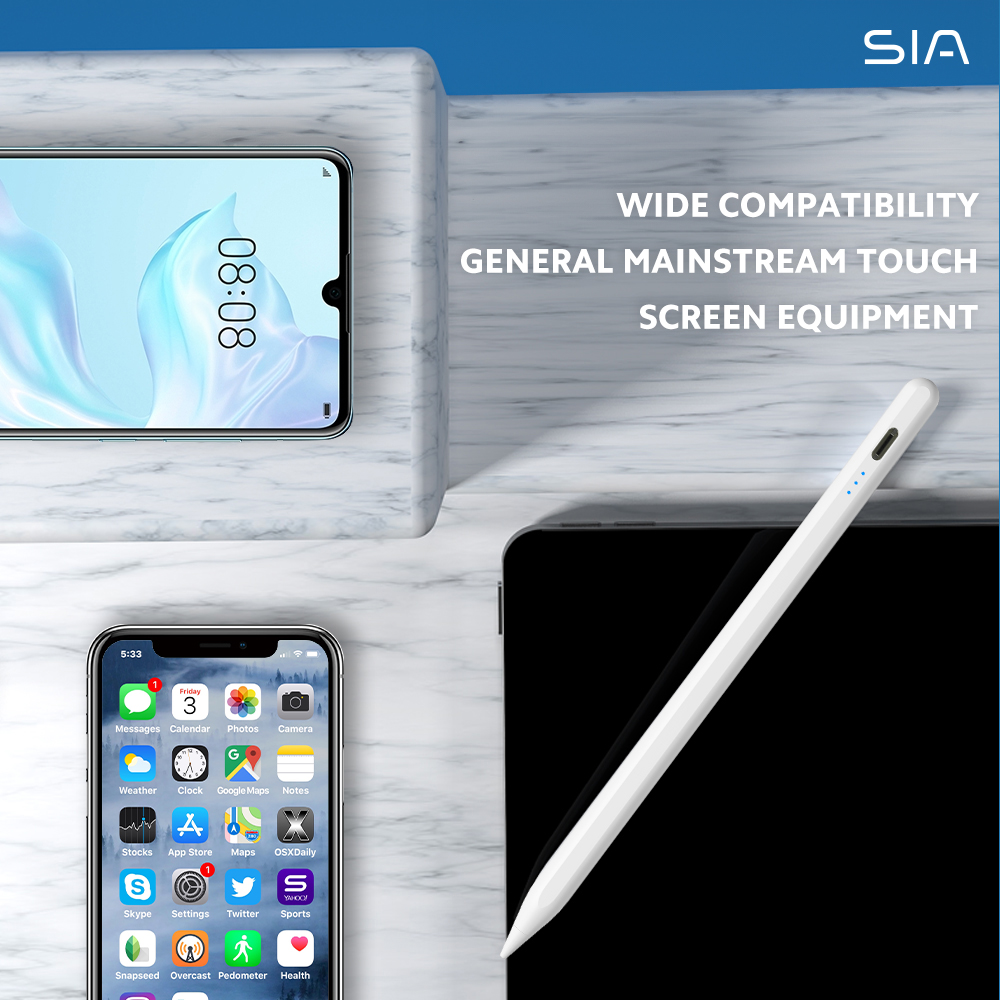 SIA Universal Capacitive Stylus Pen - White