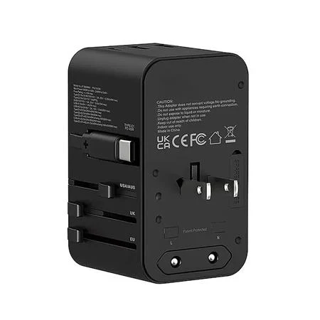 XPower TA70C 70W PD output PPS GaN Travel Adaptor Built-in Type-C Cable – Black