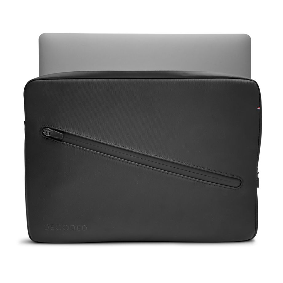 Decoded Macbook Pro Sleeve 13/14 Inch With Zipper - Black