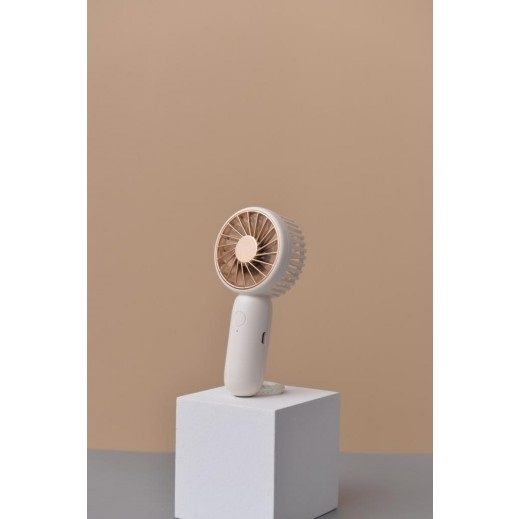 SkyKey H2 Pro Mini Fan Portable Fan, Wireless Fan, Handheld Fan, Fanboy - White