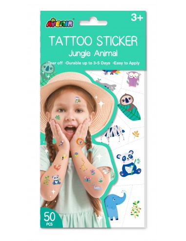 Avenir Tattoo Sticker – Jungle Animal