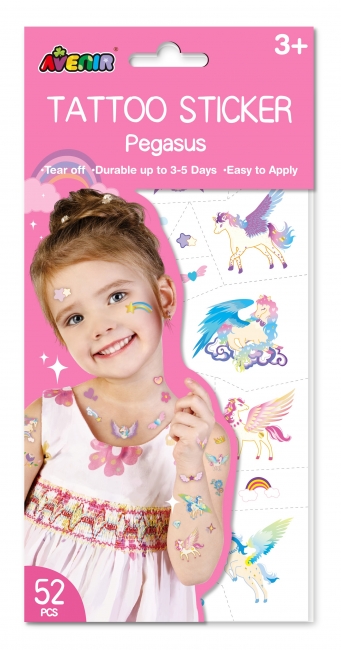 Avenir Tattoo Sticker-Pegasus Series