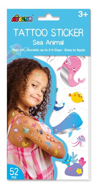 Avenir Tattoo Sticker-Sea Animal