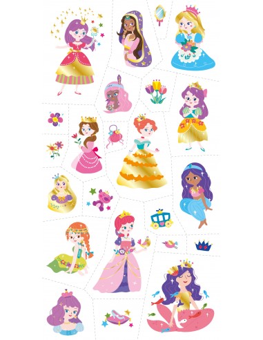 Avenir Tattoo Sticker-Princess