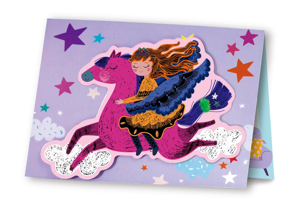 Avenir - Scratch Greeting Card - Princess
