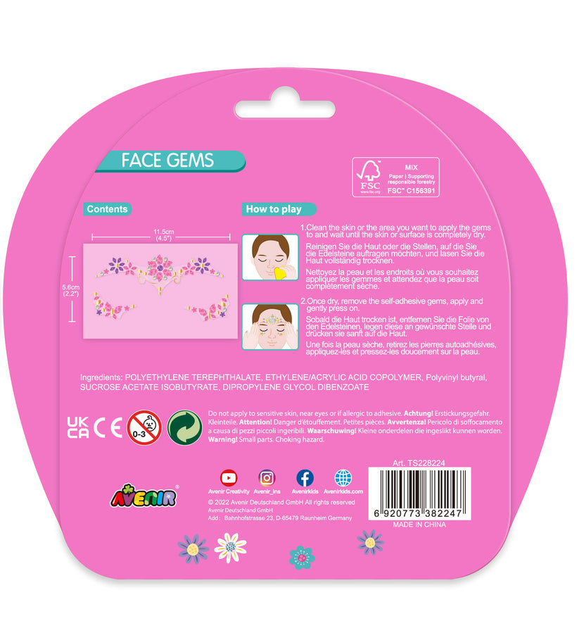 Avenir Face Gems - Flowers