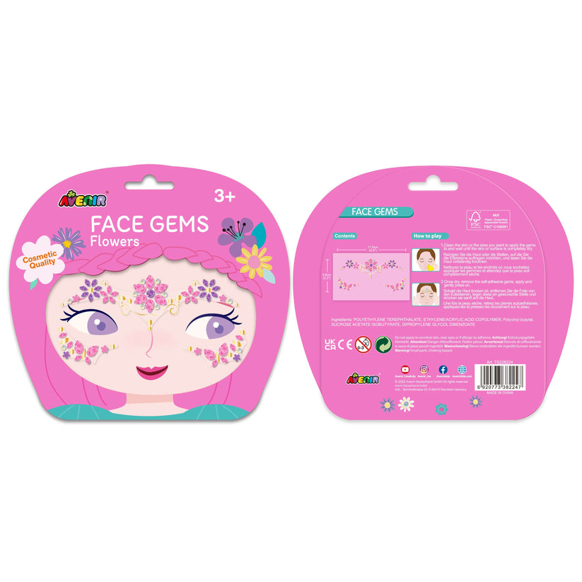 Avenir Face Gems - Flowers