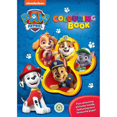 Alligator Paw Patrol Colouring Book