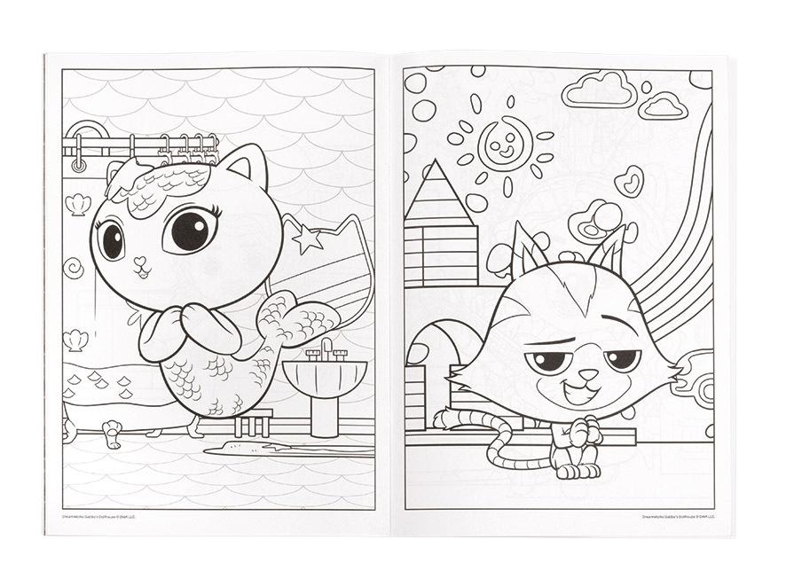 Alligator Gabby's Dollhouse Sticker Book