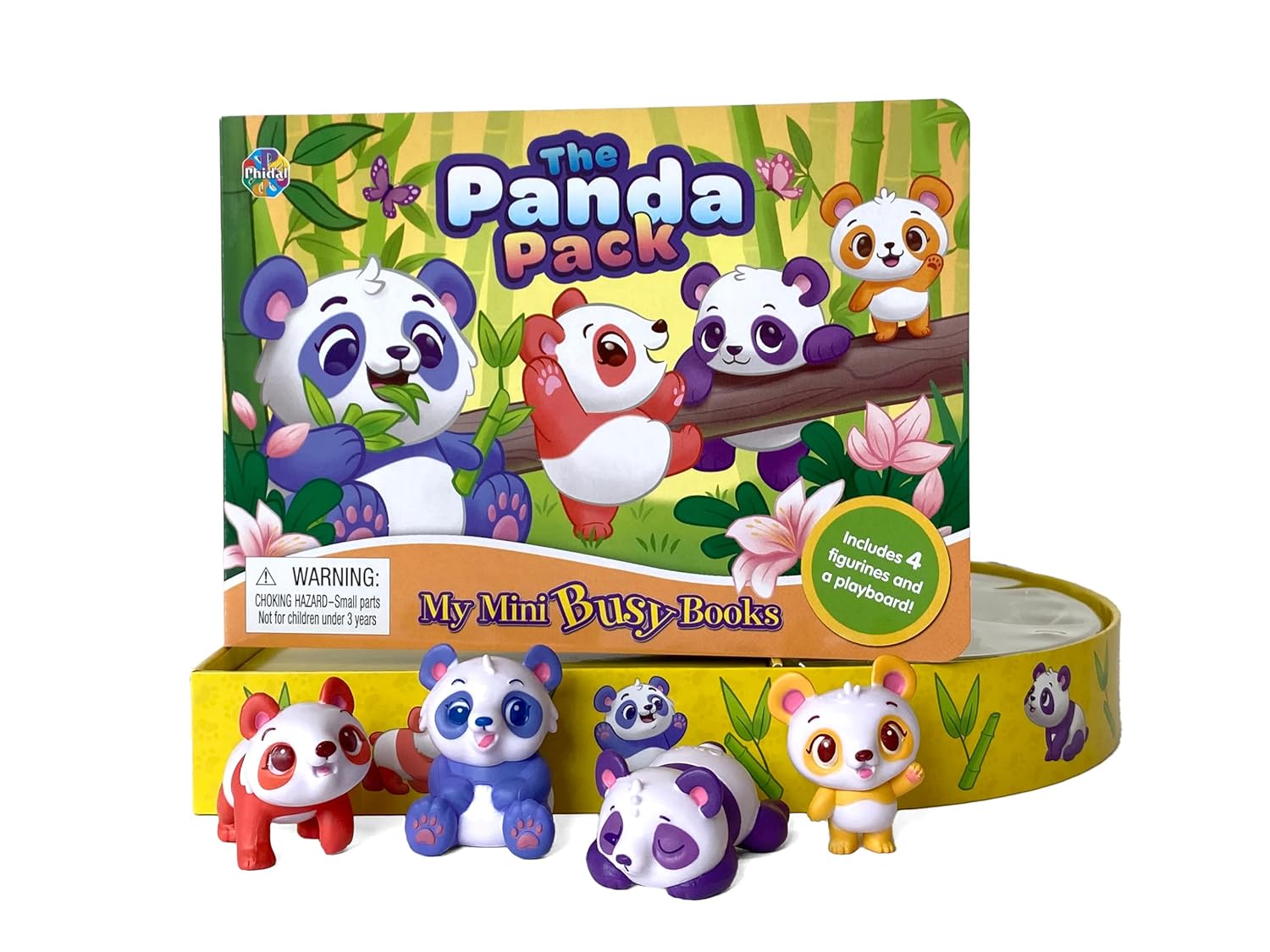 Phidal Playful Pandas Mini Busy Books