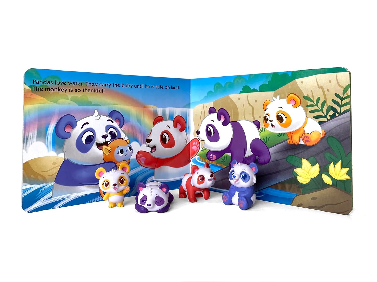 Phidal Playful Pandas Mini Busy Books